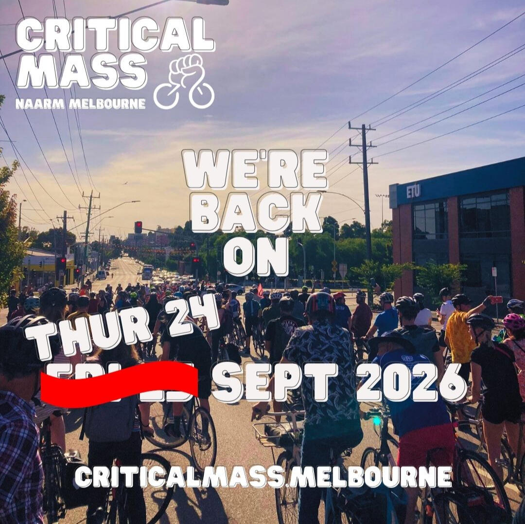 Critical Mass 25 September 2026 Critical Mass 25 September 2026